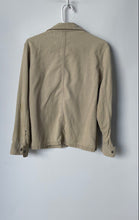 Load image into Gallery viewer, Gap Mens Beige Corduroy Long Sleeve Pockets Regular Fit Full-Zip Jacket Size M
