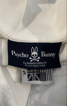 Load image into Gallery viewer, Psycho Bunny Mens White Short Sleeve Collared Golf Polo Shirt Size 5
