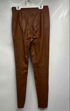 Load image into Gallery viewer, Zara Womens Brown Flat Front Slash Pockets Skinny Leg Trouser Pants Size Small
