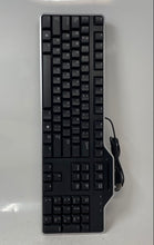 Load image into Gallery viewer, Dell Black Portable USB Wired Desktop English Keyboard Model KB813t
