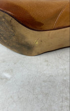 Load image into Gallery viewer, Bandolino Womens Brown Leather Slip-On Almond Toe Block Pump Heels Size 7.5M
