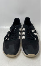Load image into Gallery viewer, Adidas Womens Flashback BB5323 Black White Lace-Up Running Shoes Size 9
