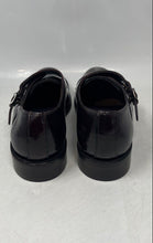 Load image into Gallery viewer, Samuel Windsor Mens Black Leather Double Monk Strap Dress Shoes Size 6.5
