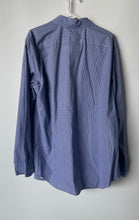 Load image into Gallery viewer, Banana Republic Mens Blue Check Print Supima Cotton Button-Up Shirt Size XL
