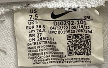 Load image into Gallery viewer, Nike Womens Blazer Low Platform DJ0292-101 White Black Sneakers Shoes Size 7.5
