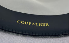 Load image into Gallery viewer, Alberto Celini Mens Gray Fur Felt Godfather Wide Brim Homburg Hat
