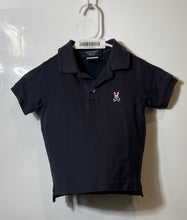 Load image into Gallery viewer, Psycho Bunny Boys Blue Short Sleeve Collared Polo Shirt Size 4/XXS
