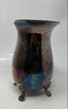 Load image into Gallery viewer, Vintage Silver Tone Side Handle Footed Collectible Coffee Or Tea Pot
