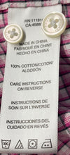 Load image into Gallery viewer, Michael Kors Mens Multicolor Plaid Print Long Sleeve Button-Up Shirt Size L
