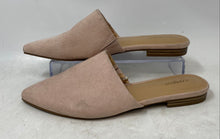 Load image into Gallery viewer, Express Womens Pink Pointed Toe Slip-On Flat Mule Sandals Size 6
