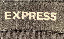 Load image into Gallery viewer, Express Womens Black Flat Front Bootcut Leg Dress Pants Size 8
