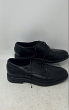 Load image into Gallery viewer, Zara Mens Black Leather Round Toe Lace-Up Oxford Dress Shoes Size 40
