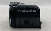 Load image into Gallery viewer, Olympus Infinity Superzoom 300 Black Point &amp; Shoot Film Camera Not Tested
