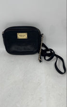 Load image into Gallery viewer, Michael Kors Womens Black Leather Inner Pocket Adjustable Strap Crossbody Bag
