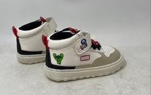 Load image into Gallery viewer, Zara x Marvel Kids White Round Toe High-Top Sneaker Shoes Size EUR 22
