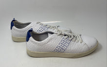 Load image into Gallery viewer, Lacoste Mens Carnaby EVO 119 White Blue Low Top Lace-Up Sneaker Shoes Size 10
