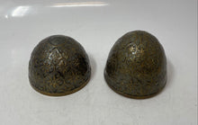 Load image into Gallery viewer, Vintage Large Gold-Tone Brass Engraved Floral Intricate Design Collectible Egg
