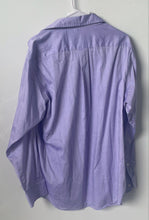 Load image into Gallery viewer, Club Room Mens Purple Cotton Regular Fit Long Sleeve Dress Shirt Size 16.5
