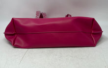Load image into Gallery viewer, Christian Siriano Womens Pink Faux Leather Double Handle Medium Tote Handbag
