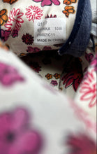 Load image into Gallery viewer, Coach Womens Erikka Q1127 Blue Floral Print High Top Sneakers Shoes Size 10B
