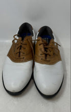Load image into Gallery viewer, Nike Mens Air Zoom Kempshall Last 309890-121 White And Brown Golf Cleats Size 10
