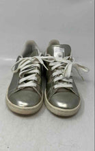 Load image into Gallery viewer, Adidas Womens Stan Smith Silver Low Top Lace-Up Sneaker Shoes Size 6
