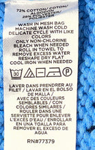 Load image into Gallery viewer, Ann Taylor Womens Blue Crochet Short Sleeve Crew Neck Pullover Sweater Size M
