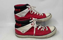 Load image into Gallery viewer, Converse Unisex Chuck Taylor CTAS Hi White Red Sneaker Shoes Size M10 W12
