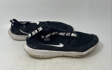Load image into Gallery viewer, Nike Boys Flex Runner AT4662-001 Black White Slip-On Sneakers Shoes Size 7Y

