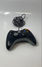 Load image into Gallery viewer, Microsoft Xbox 360 Black Gray Wired Handheld Video Game Controller Not Tested
