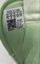 Load image into Gallery viewer, Adidas Womens Forum Low CL IG1427 White Lime Green Tennis Shoes Sz 7.5 No Laces
