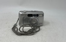 Load image into Gallery viewer, Samsung Maxima Zoom 105Ti Quartz Date Silver 35mm Film Camera Not Tested
