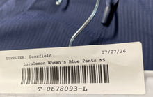 Load image into Gallery viewer, Lululemon Womens Dance Studio Blue Slash Pocket Drawstring Jogger Pants No Size

