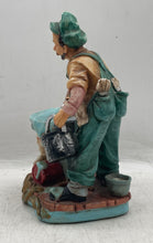 Load image into Gallery viewer, Unbranded Painter With Dog Decorative Collectible Hand Painted Figurine
