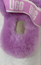 Load image into Gallery viewer, Ugg Womens Fluff Yeah Purple Slip-On Open Toe Slingback Sandals Size 2
