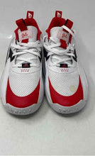 Load image into Gallery viewer, Adidas Mens Dame Certified White Red Lace-Up Sneakers Shoes Size 13
