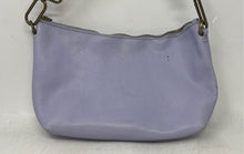 Load image into Gallery viewer, Madewell Womens Purple Leather Adjustable Strap Zip Top Carabiner Crossbody Bag
