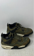 Load image into Gallery viewer, Nike Boys Air Jordan 4 SE FB9928-200 Green Lace-Up Low Top Sneakers Shoes Sz 7Y
