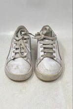 Load image into Gallery viewer, Puma Girls Jada Classic 403827-01 White Green Pink Lace-Up Sneaker Shoes Size 2C
