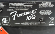 Load image into Gallery viewer, Fender Frontman 10G Black Gray Solid State Electric Guitar Amplifier Untested
