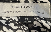 Load image into Gallery viewer, Tahari Womens Black Notch Lapel Single Breasted One-Button Blazer Size 16
