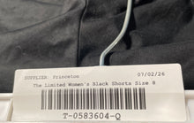 Load image into Gallery viewer, The Limited Womens Black Flat Front Double-Button Drew Fit Bermuda Shorts Size 8
