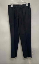 Load image into Gallery viewer, Tazio Italy Mens Gray Flat Front Ultra Slim Straight Leg Dress Pants Size 30S
