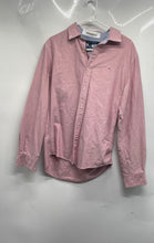 Load image into Gallery viewer, Tommy Hilfiger Mens Red Long Sleeve Custom Fit Button-Up Shirt Size M
