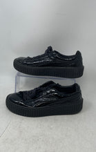 Load image into Gallery viewer, Puma Womens Creeper Wrinkled 364465-01 Black Lace-Up Sneaker Shoes Size 8
