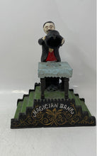 Load image into Gallery viewer, Book of Knowledge Home Decorative Magician Bank Statue Collectible

