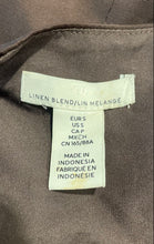 Load image into Gallery viewer, H&amp;M Womens Brown Sleeveless Boat Neck Short Length A-Line Dress Size Small
