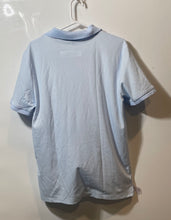 Load image into Gallery viewer, Karl Lagerfeld Mens Light Blue Short Sleeve Collared Pullover Polo Shirt Size M
