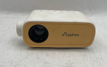 Load image into Gallery viewer, Elephas White Yellow Mini Home Theater Portable Media Projector Only Not Tested
