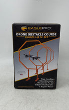 Load image into Gallery viewer, EaglePRO Orange Free Standing Indoor Outdoor Drone Obstacle Course In Box
